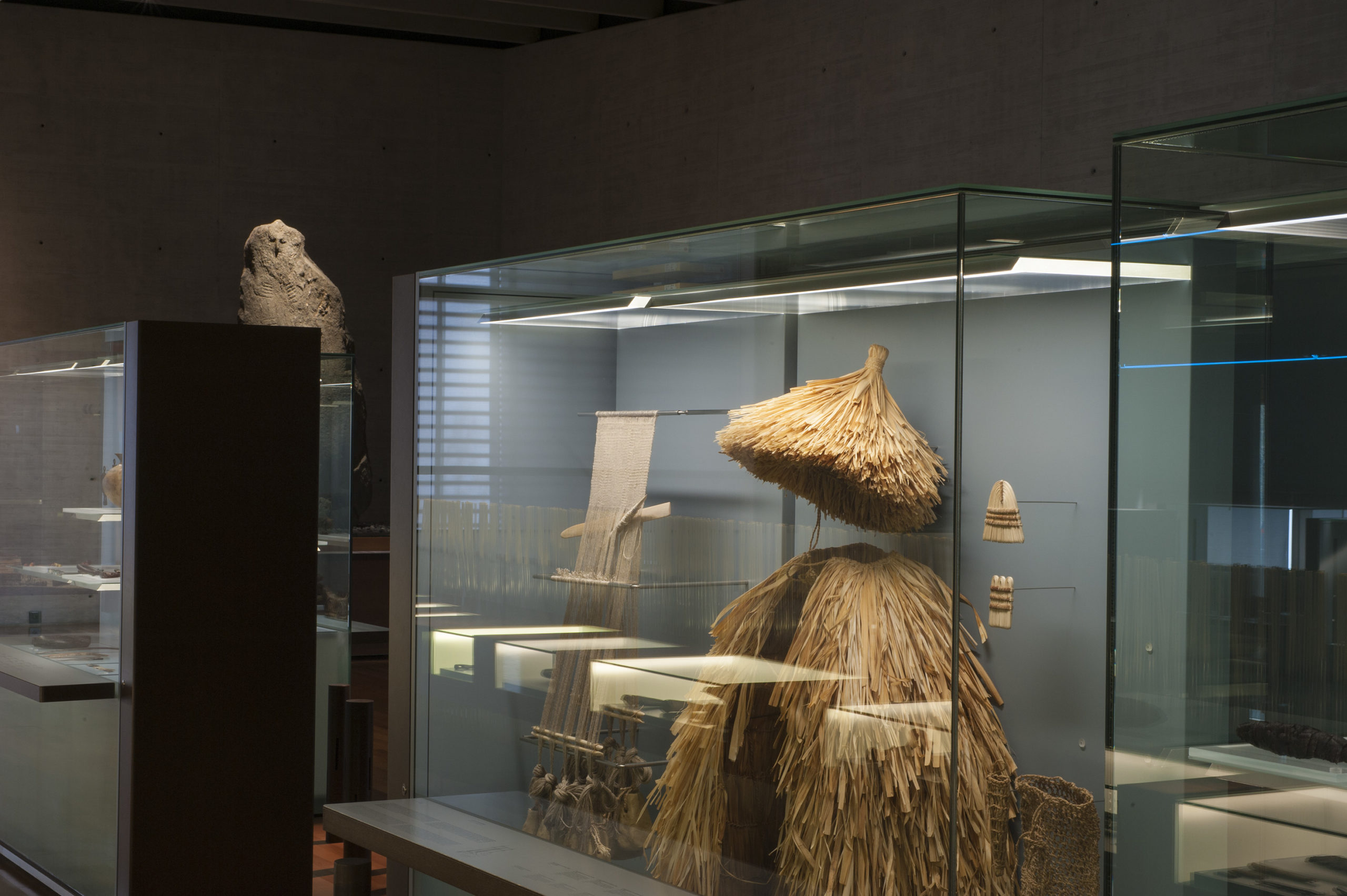 Espace dédié aux Lacustres dans l'exposition permanente - Laténium, Quentin Bacchus